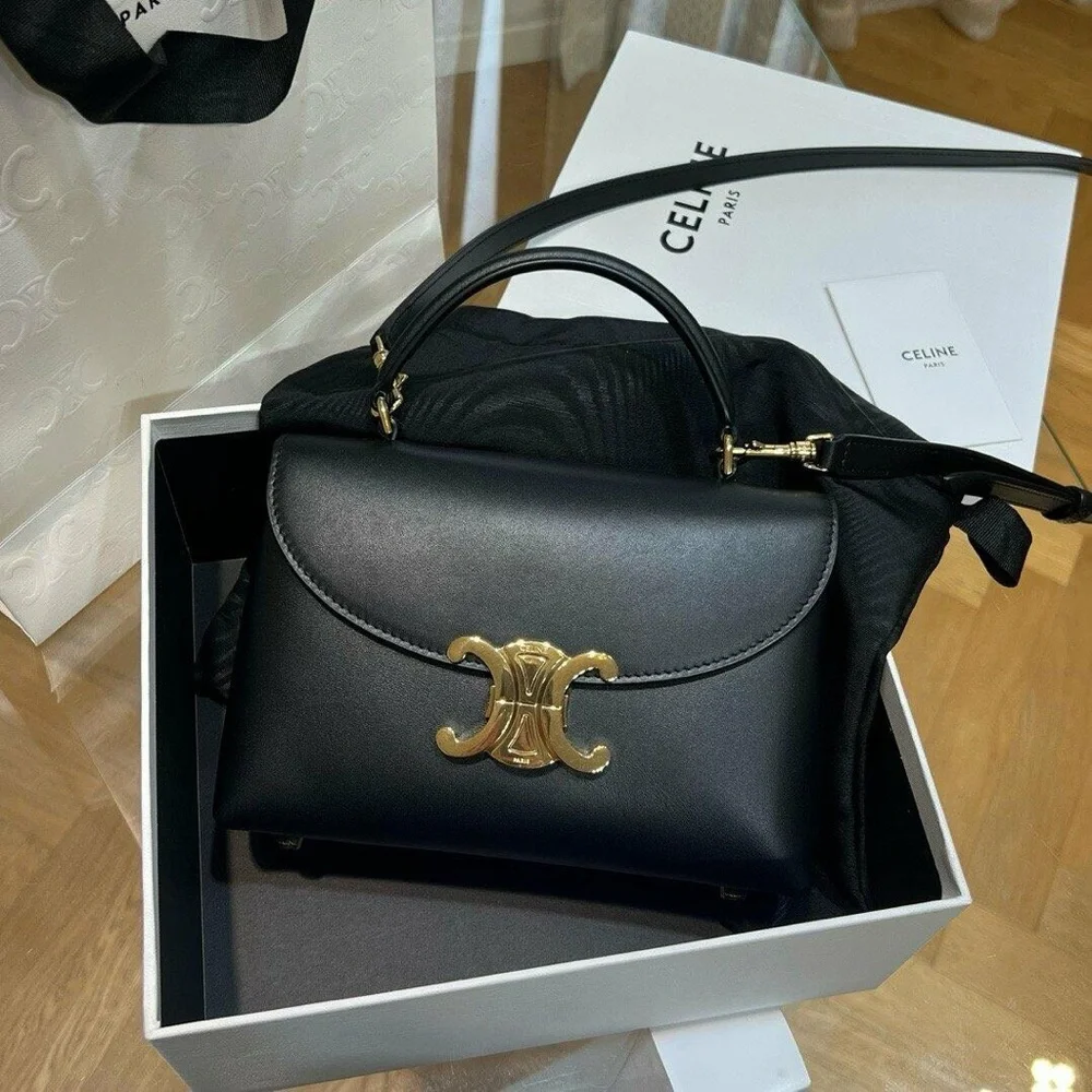 CELINE Black Teen Nino in Smooth Satinated Calfskin - Picture 11 of 15